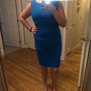 Blue dress